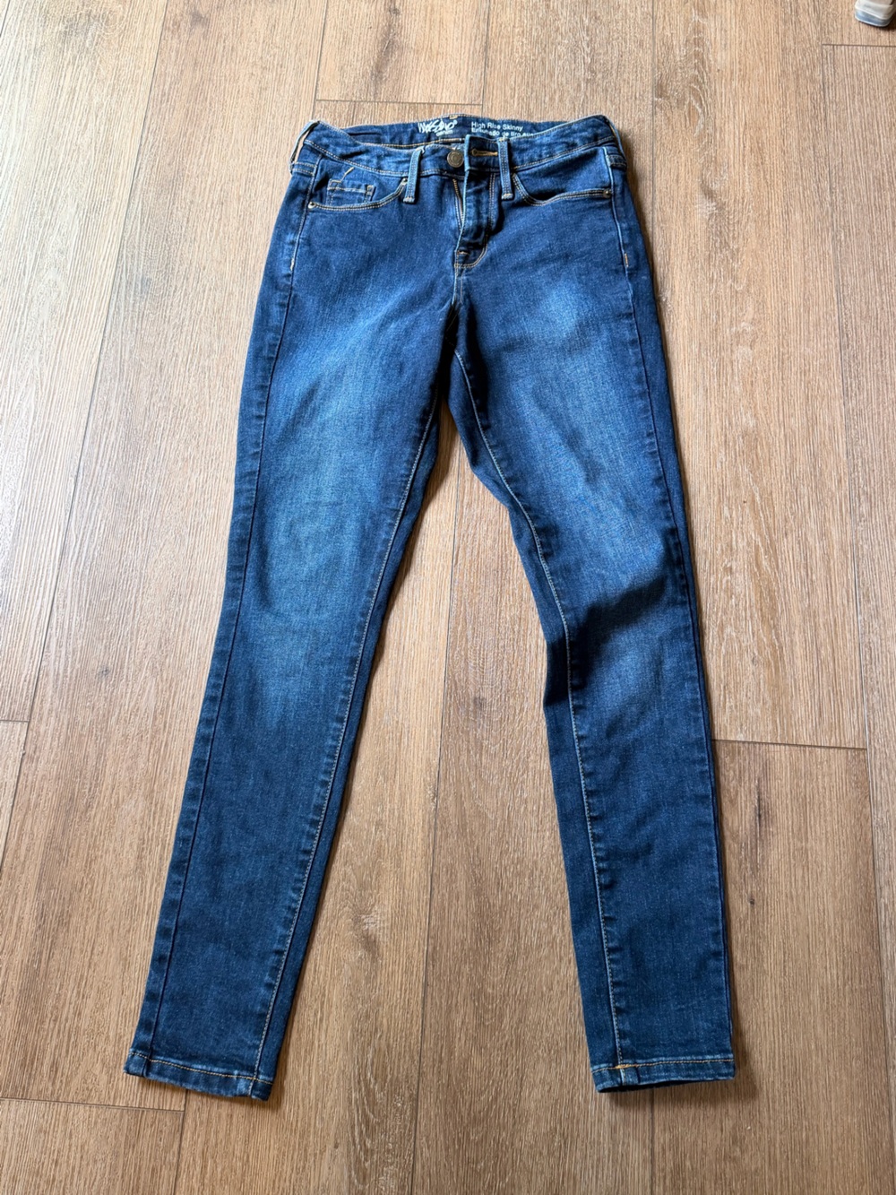 Mossimo Supply Co. Women’s Indigo Skinny Jeans